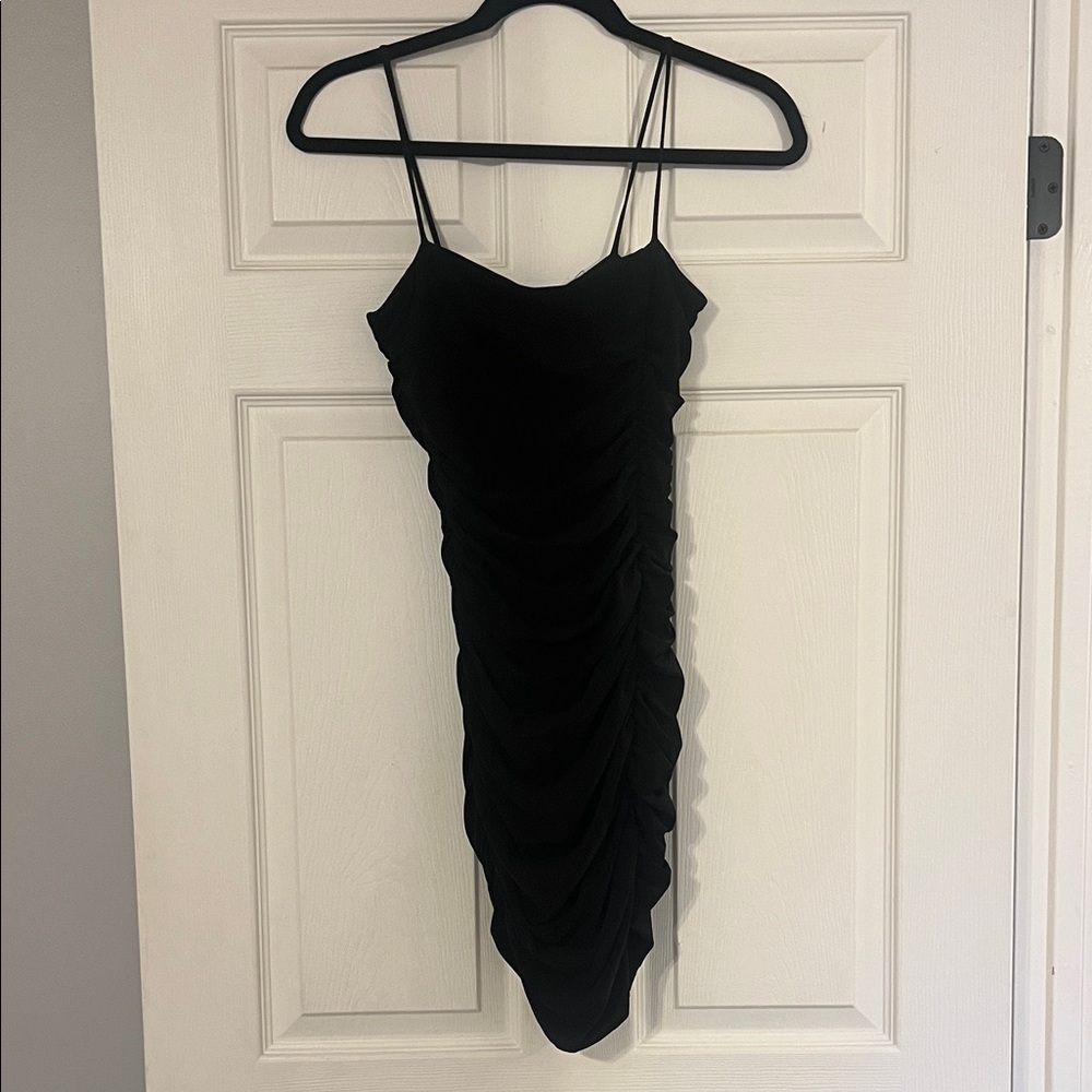 Windsor Black Spaghetti Strap Dress
